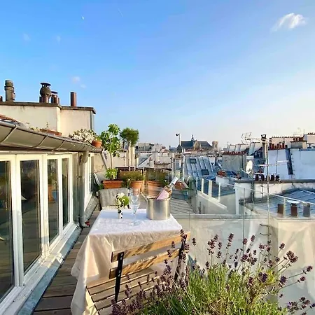 Penthouse With Terrasse And View On Eiffel Tower Appartamento Parigi